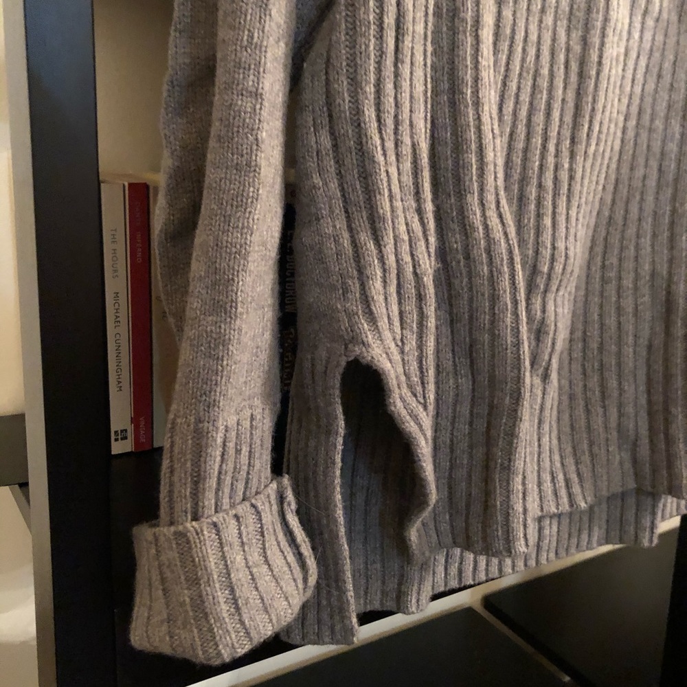 Everlane Ribbed Wool-Cashmere Crew - Picture 3 of 4